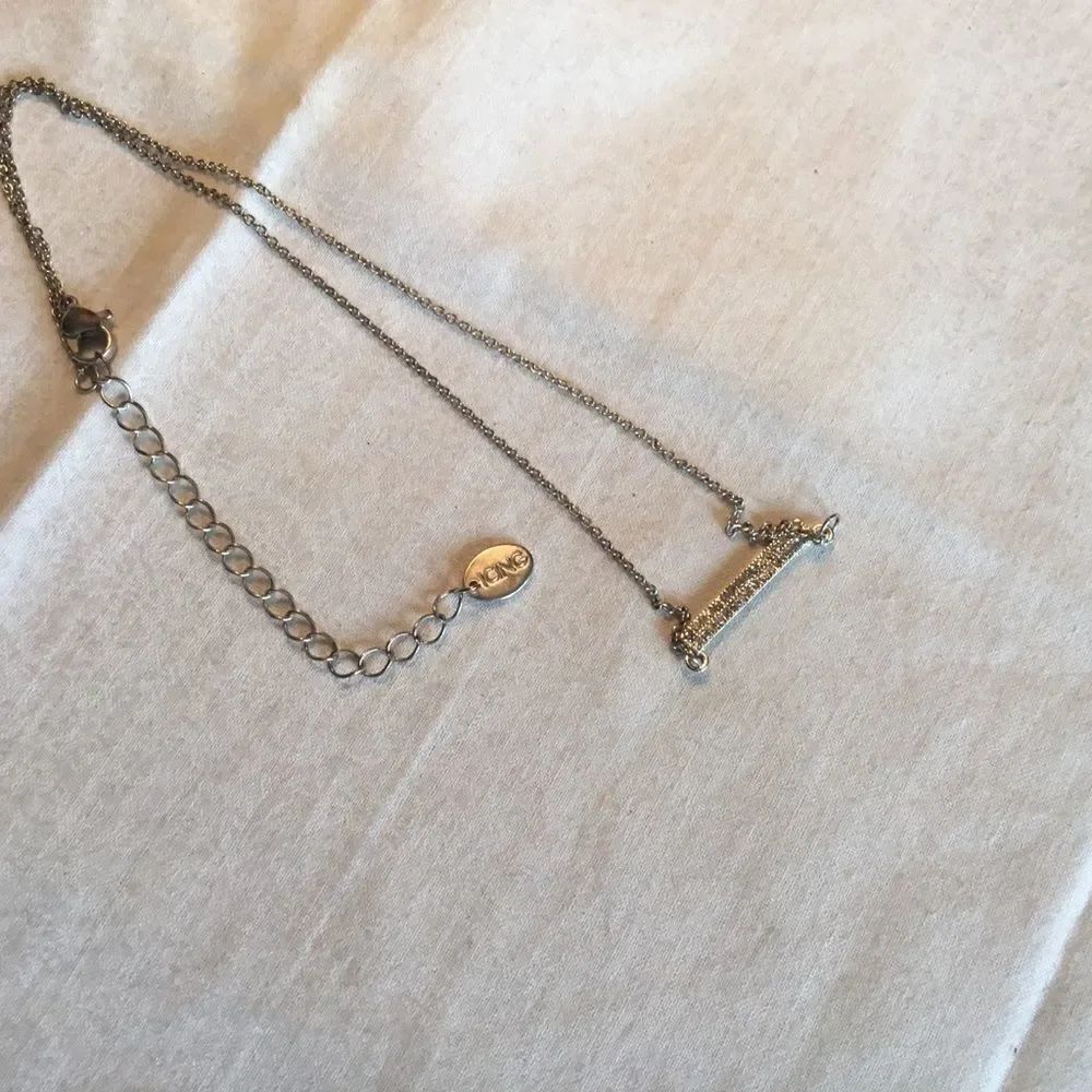 $10 ea or 3/$20. Silvertone Petite Sparkle Necklac
